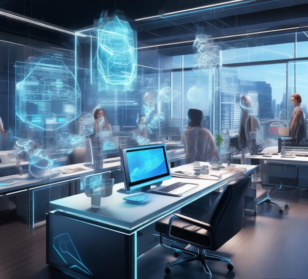 科技动态桌面，未来智能办公的新挑战与解决方案